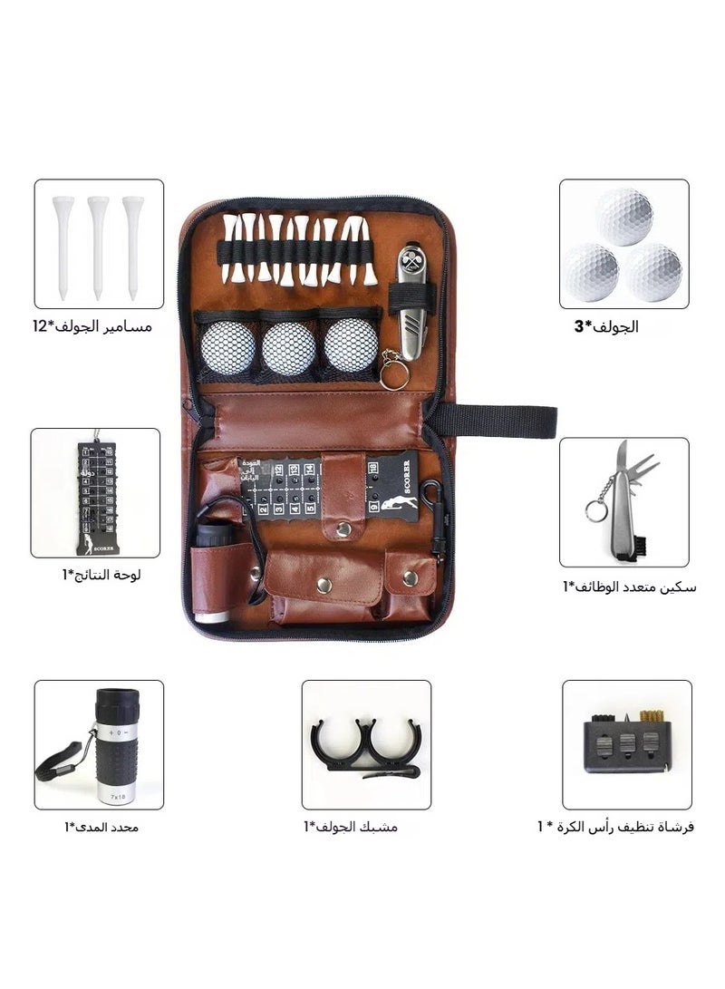 general Golf Tool Bag Outdoor Sports Golf Bag Spike Scorecard Multifunctional Storage Bag - Image 3
