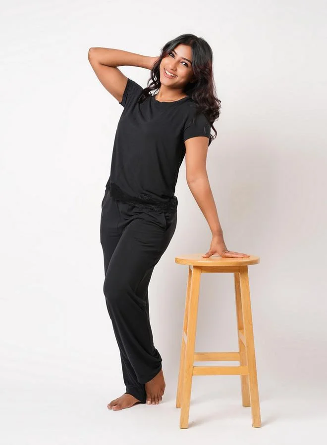 Aadaraya  Aadaraya Pyjama Set T-shirt & Trousers for Women | Best Price UAE