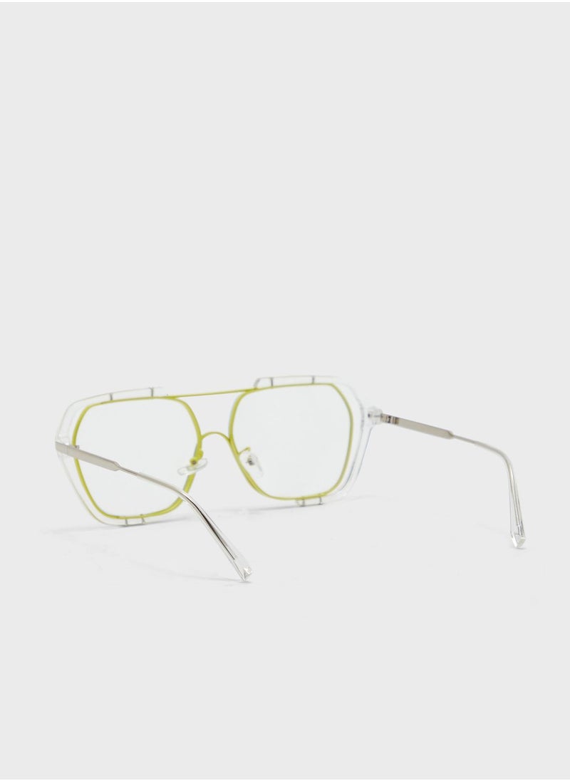 ELLA - D-Shape Anti Blue Lens Laptop Optic Glasses - Image 1