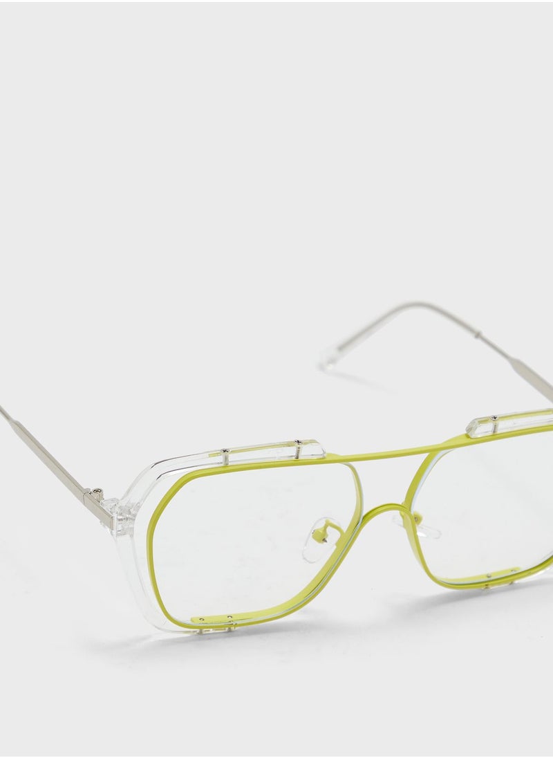 ELLA - D-Shape Anti Blue Lens Laptop Optic Glasses - Image 1