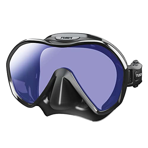 TUSA M-1010S Zensee Pro Scuba Diving Mask, Black - Image 1