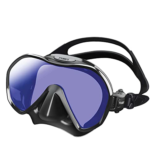 TUSA M-1010S Zensee Pro Scuba Diving Mask, Black - Image 2