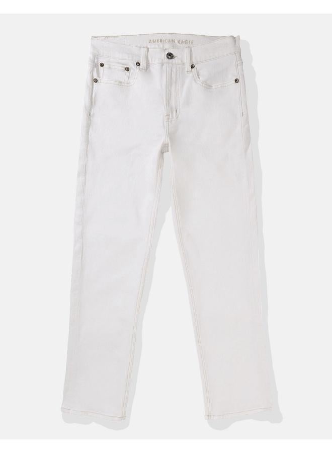 American Eagle AE Stretch Super High-Waisted Ankle Straight Jean  - Image 3