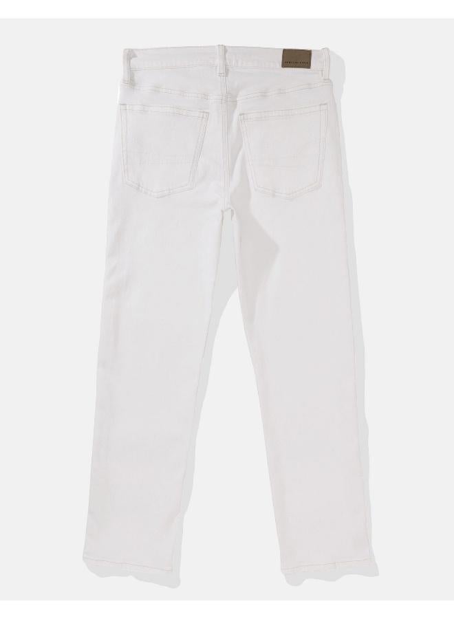 امريكان ايجل جينز مستقيم بخصر فائق الارتفاع مطاطي - Image 2