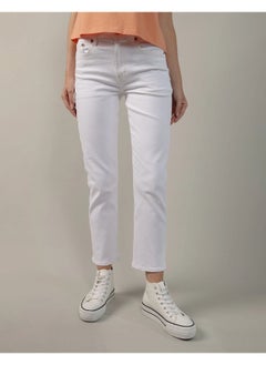American Eagle AE Stretch Super High-Waisted Ankle Straight Jean  - Image 3