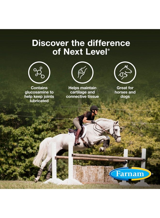 Farnam Next Level Horse Joint Supplement for Horses & Dogs, Helps Maintain Connective Tissue to Ease Joint Stiffness Due to Daily Activity, 32 oz, 32 Day Supply - Image 3