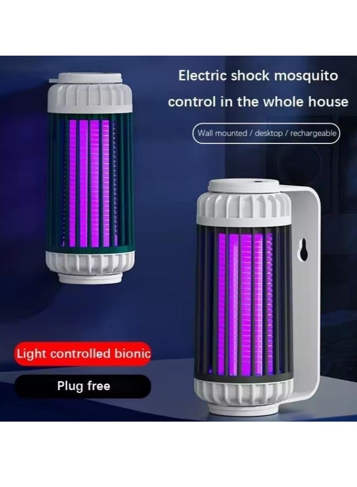 مصيدة البعوض القابلة لإعادة الشحن للمنزل، مصباح طارد للذباب، مصيدة بعوض بالاستنشاق - Image 2