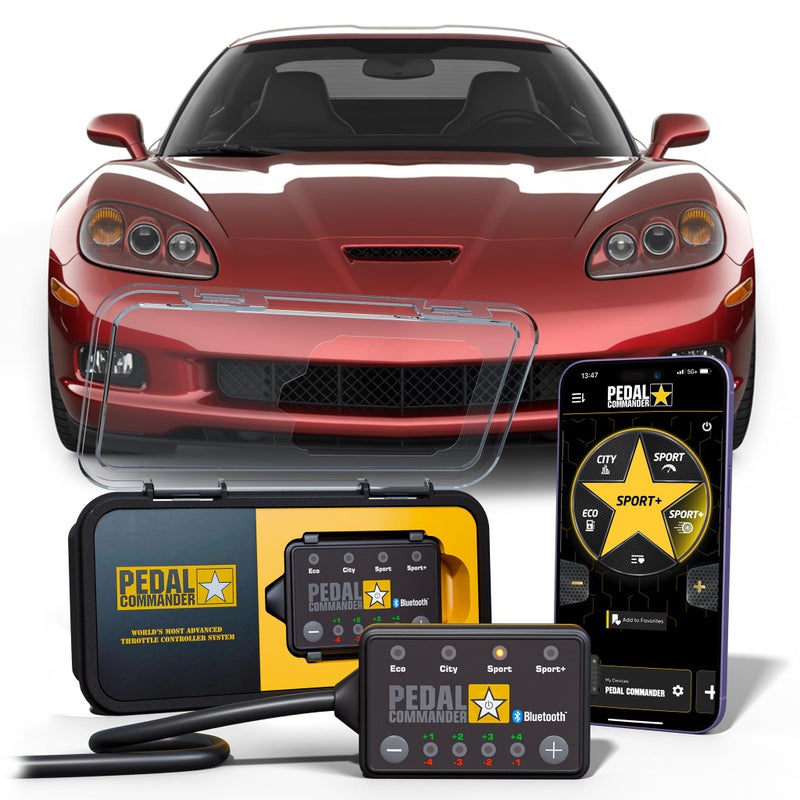 PEDAL COMMANDER for Chevrolet Corvette C6 20062013 Throttle Response Controller Fits Base 427 Grand Sport Z06 ZR1 Corvette Accessories