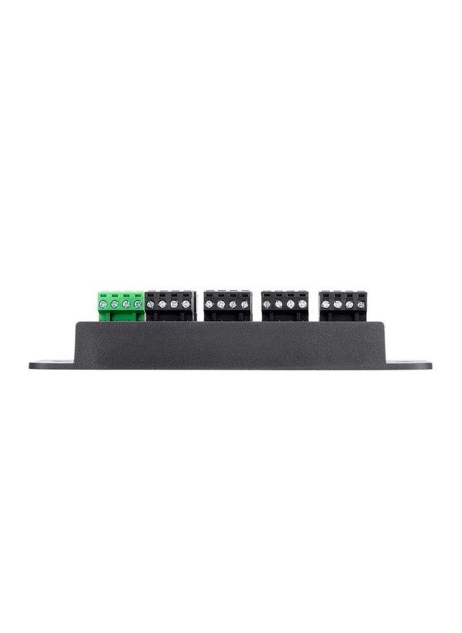 Monoprice - 8 Zone Single Input Speaker Distribution Hub Connect Up To 8 Pairs Of Speakers To A Single Amplifier Or Receiver Black (138161) - Image 1