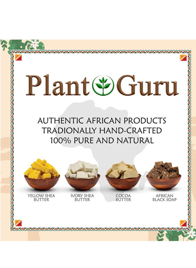 Plant Guru Raw African Shea Butter 32 oz. Bulk 100% Pure Natural Unrefined IVORY - Imported From Ghana - Ideal Moisturizer For Dry Skin, Body, Face And Hair Growth. Great For DIY Soap and Lip balm Making.  - Image 4