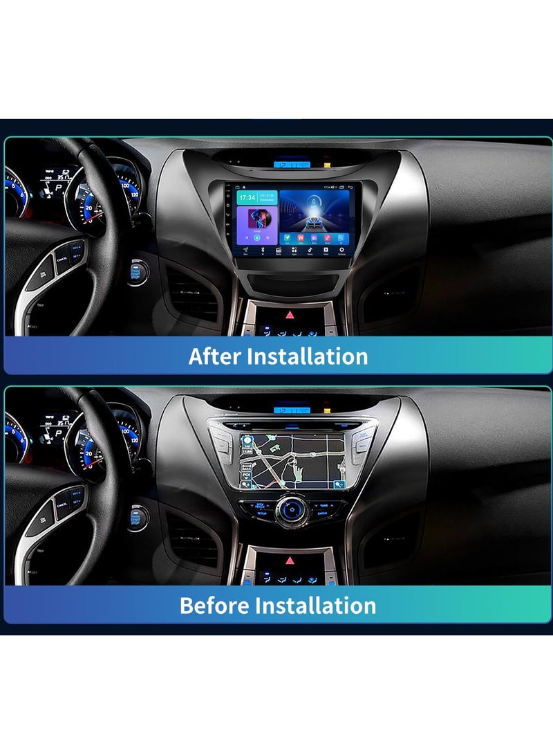 Generic Advanced Android Radio for  Hyundai ELANTRA 2011-2013  – 2Year Warranty  2GB RAM, 32GB Storage, Apple CarPlay & Android Auto, Free Night Vision Camera & Navigation  - Image 2