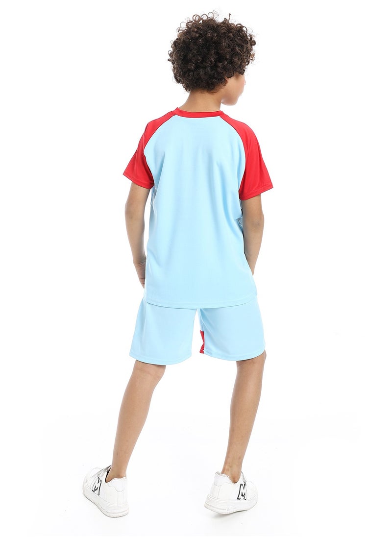 Caesar BoysSport T-Shirt With Short Set  - Image 3