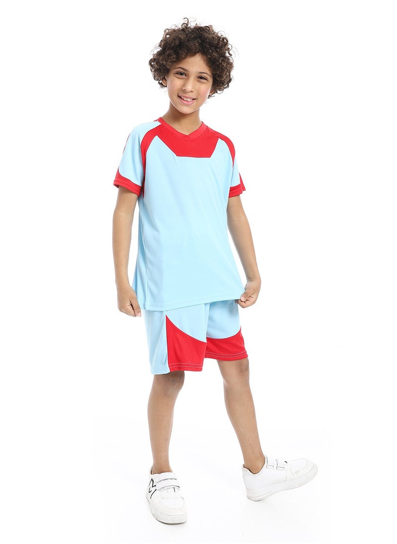 Caesar BoysSport T-Shirt With Short Set  - Image 4