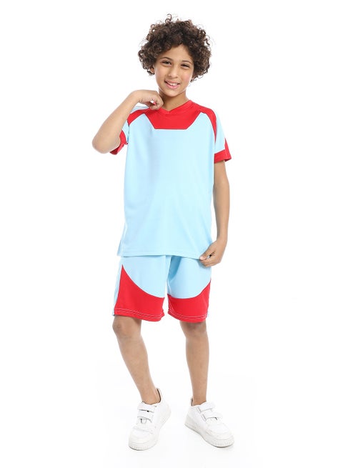 طقم رياضي اولادي مكون من قطعتين