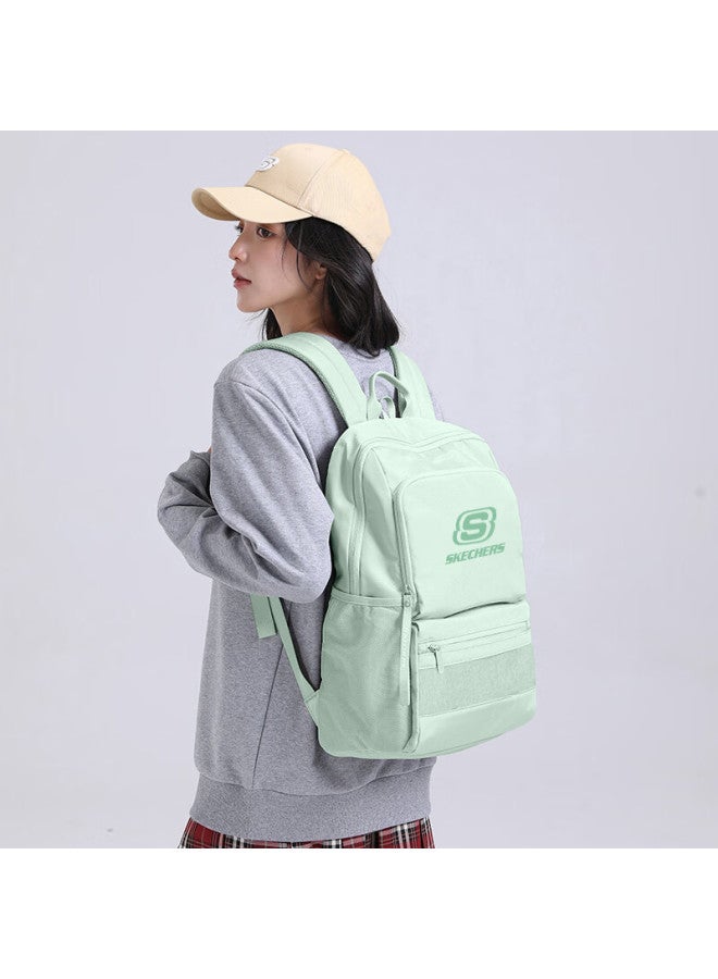 Skechers Large Capacity Diy Travel Commuter Laptop Backpack For College Students, Men’s High School Bookbag, Junior High Girls, Light Aqua Green - Image 3