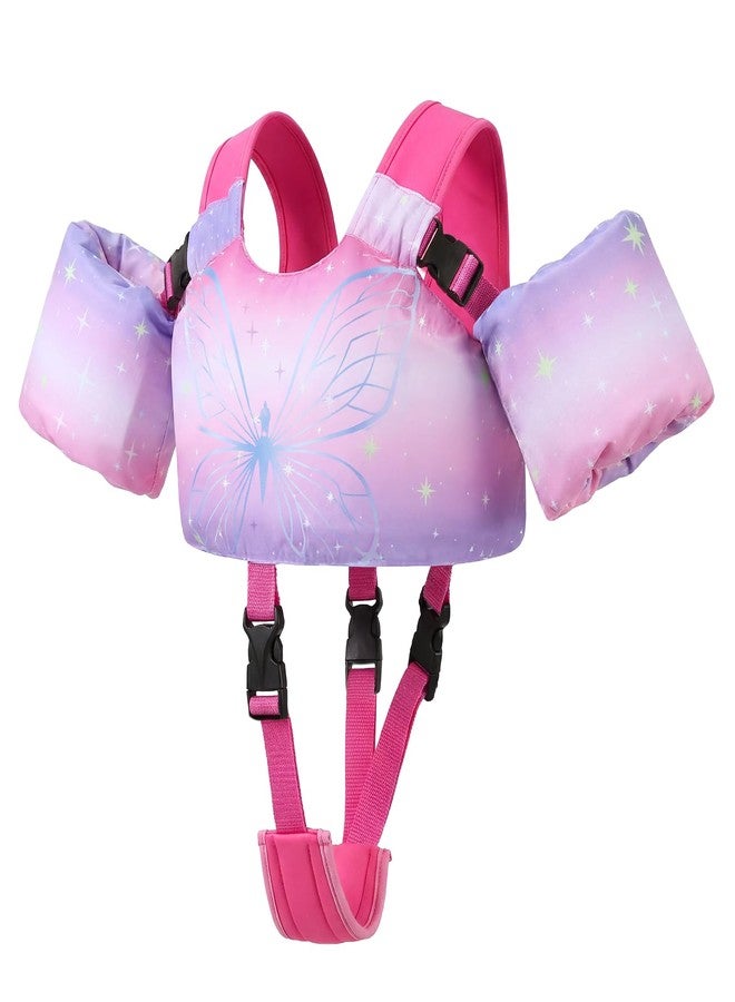 Zeraty Toddler Kids 3-in-1 Swim Vest Pool Floaties for 30,40,50,60,70 lbs Boys and Girls Ages 2,3,4,5,6,7,8 - Swimming Training Jacket with Adjustable Crotch Strap & Detachable Arm Bands Learn to Swim - Image 1