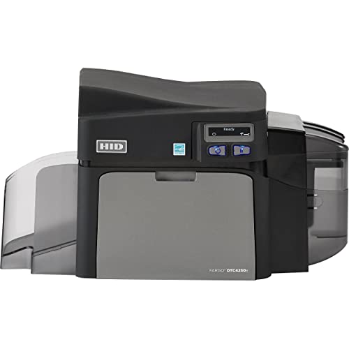 Fargo DTC4250e Single Sided Desktop Dye Sublimation/Thermal Transfer Printer - Color - Card Print - Ethernet - USB - Image 1