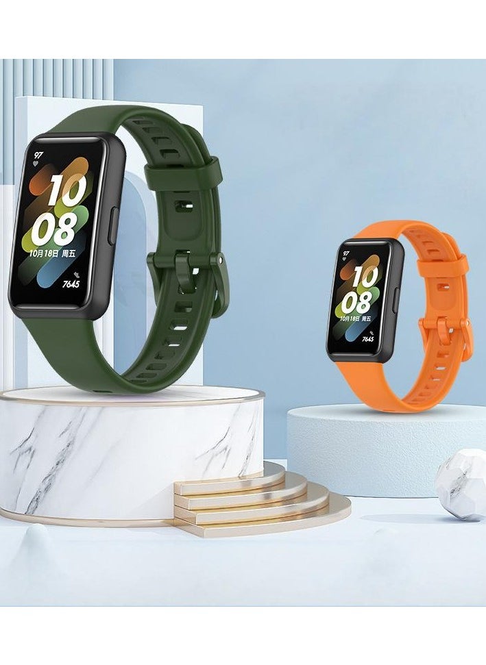 HW Huawei Band 7 Silicone Strap 2PCS  - Image 1