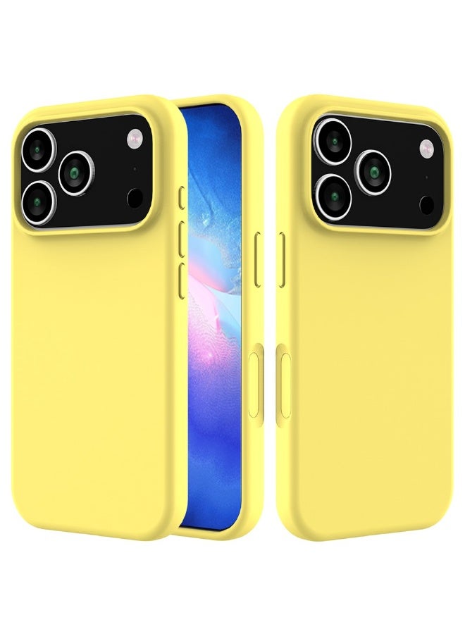 Liquid Silicone Protective Case Compatible with iPhone 17 Pro Max 6.9-Inch, Slim Matte Back Cover, Silky Soft Touch, Shockproof Design, Anti-Fingerprint with Microfiber Lining - Image 1