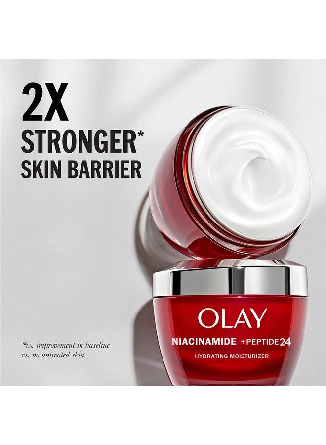 Olay مرطب الوجه ريجينريست نياسيناميد + ببتيد 24 المرطب مع فيتامين ب3 لحاجز أقوى للبشرة، 1.7 أونصة، بما في ذلك حجم السفر للبشرة الجافة - Image 4
