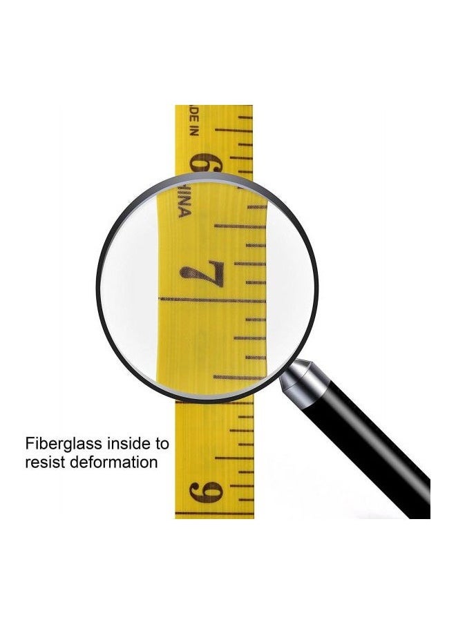 Ciara - Double Scale Tailor Ruler Yellow/Black 3meter - Image 1