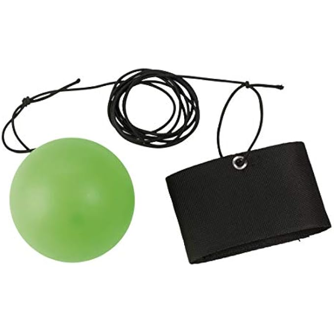Toysmith Squishy Rebound Ball with Wrist Strap - Assorted Colors - Image 5