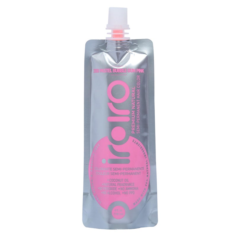 Iroiro 200 Bubble Gum Pink Premium Natural Semi Permanent Hair Color 