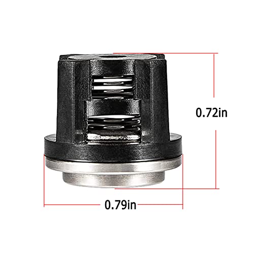 YMT AR1828 Water Kit Replacement for Annovi Reverberi 18mm XR RK RKA RKV 70-0179, 18mm,New Valves + O-Rings - Image 2