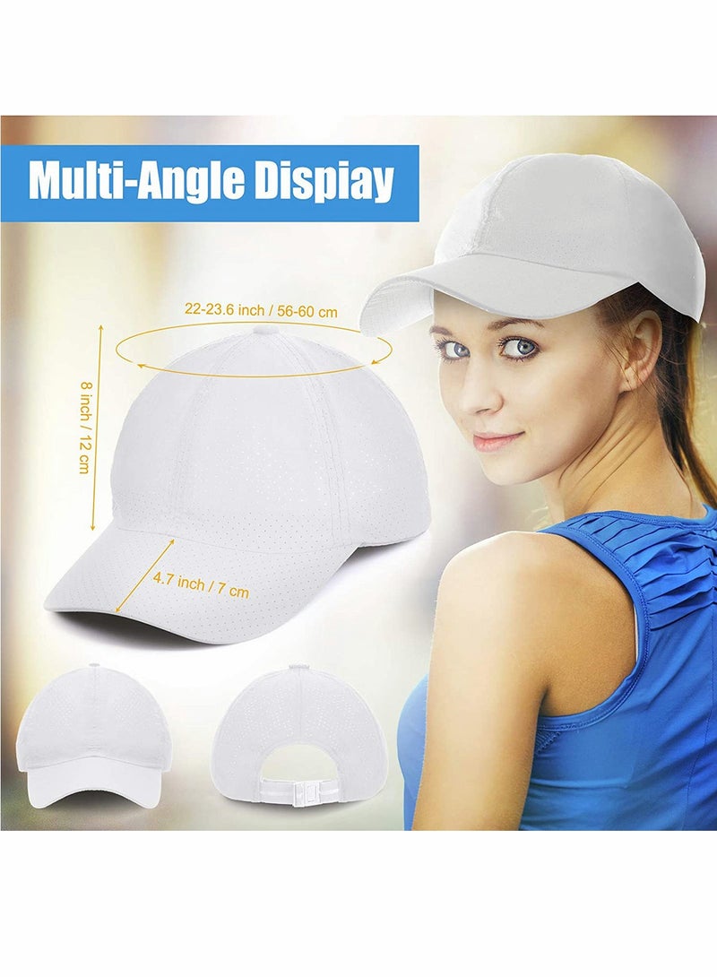 Quick Dry Sports Baseball Cap for Mountaineering, Fishing, Golf - Breathable Hat for Hiking, Cycling, Running - Sunshade Hat for Men and Women - Image 5