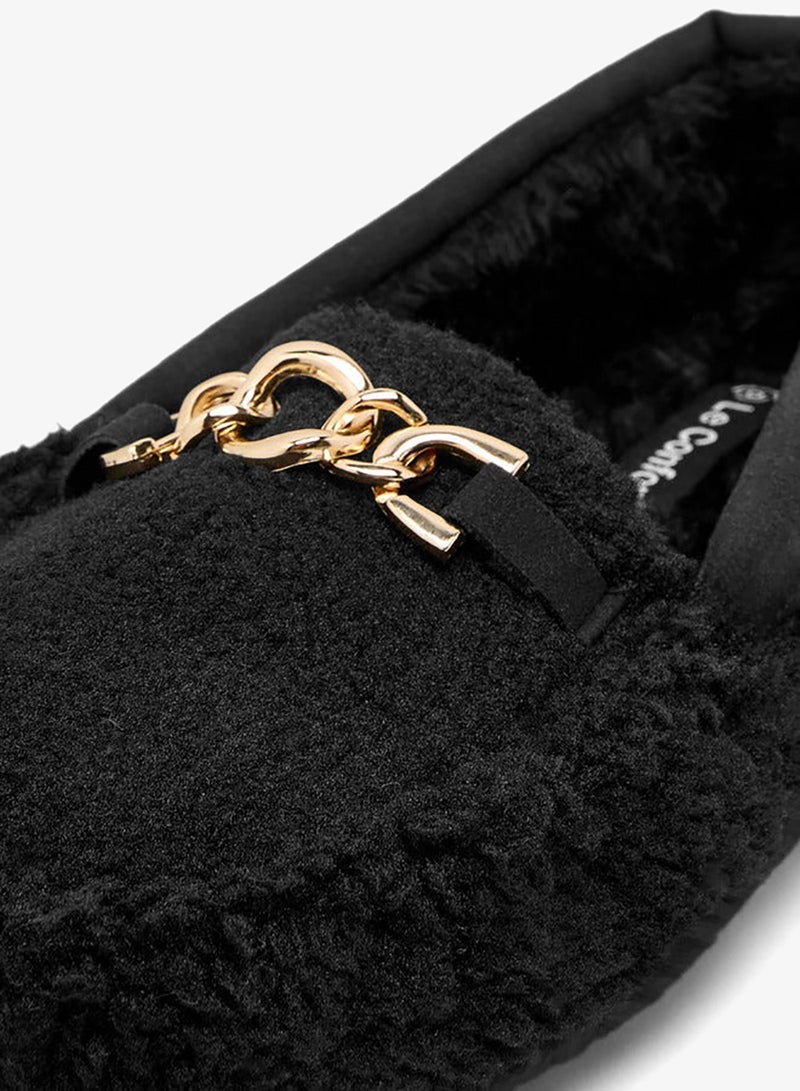 لو كونفورت شباشب نسائية قطيفة لغرفة النوم - Image 4