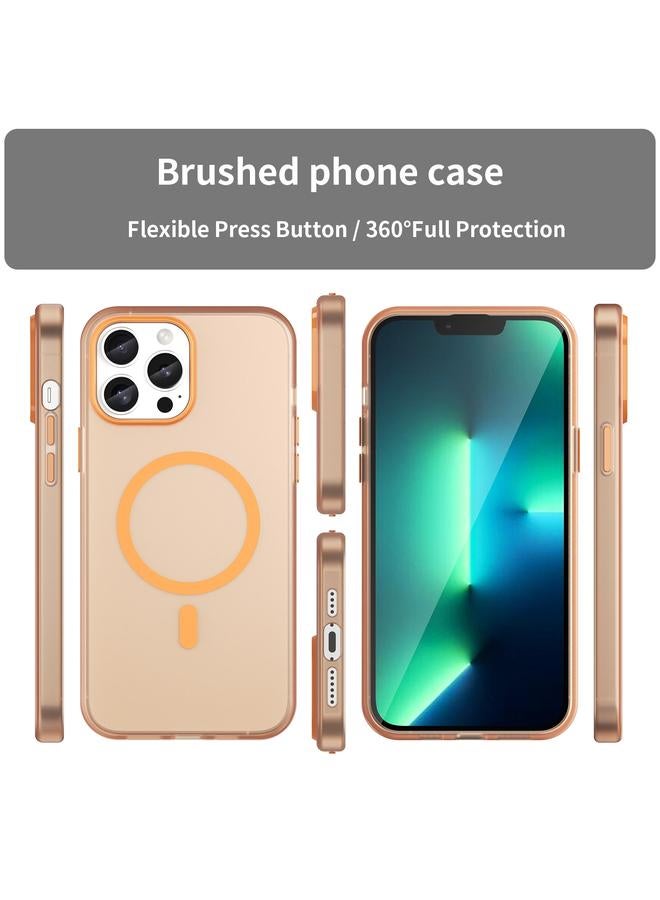 Zaboon Case For iPhone 13 Pro Max MagSafe Frosted Translucent TPU + PC Full Coverage Phone Case - Image 2
