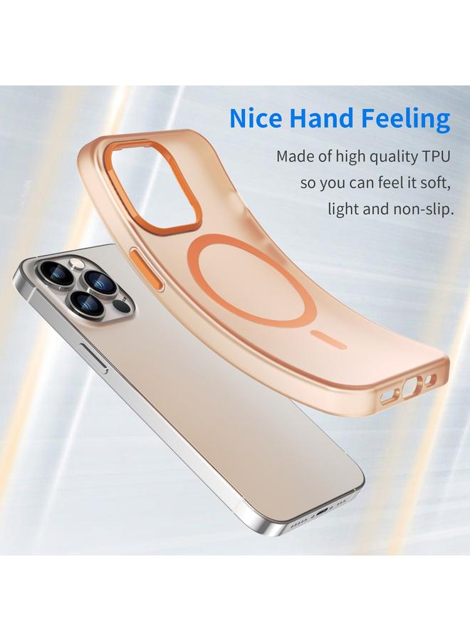 Zaboon Case For iPhone 13 Pro Max MagSafe Frosted Translucent TPU + PC Full Coverage Phone Case - Image 3