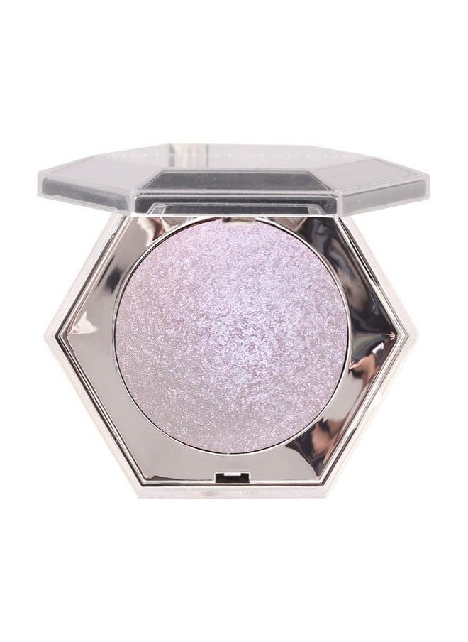 إيفباكت لوحة مكياج evpct Pink Mermaid Holographic Glitter Diamond Highlighter للوجه، أحمر خدود، برونزر وهايلايتر للوجه، مكياج ومضيء، لوحة ظلال عيون قزحية 02  - Image 2