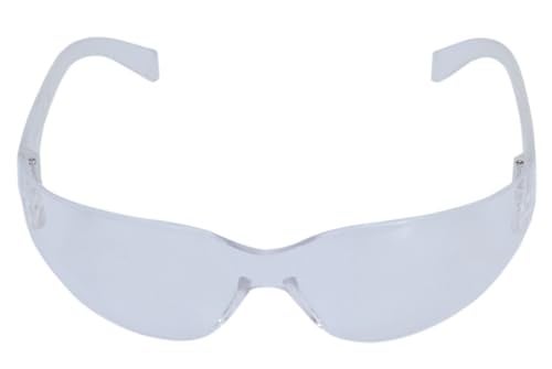 FRONTIER FT101(CLEAR) Lightweight Safety Glasses | Wrap Around Frameless Style with Flexible Temples Safety Eyewear | Polycarbonate Lens with Excellent Field of Vision Safety Goggles | Pack of 6 - Image 4