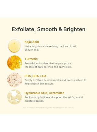 Medicube Kojic Acid Turmeric Smoothing Toner for Face & Body Niacinamide Glycolic Acid Clear Glass Skin 280ml - view 5