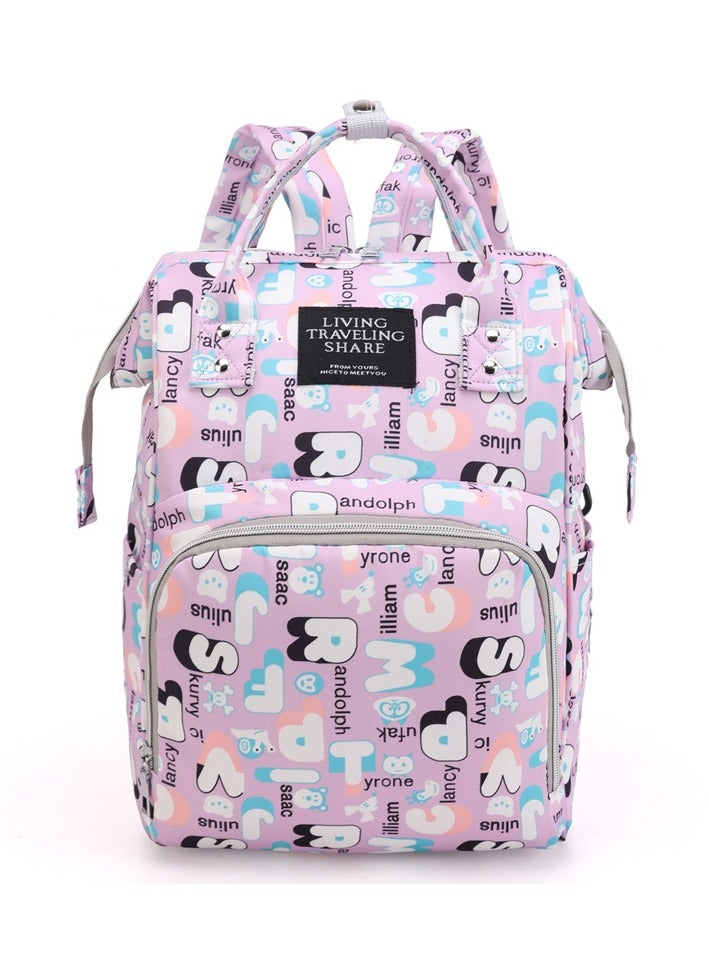 Mark Fairwhale Portable Large Capacity Leisure Multifunctional Backpack, Baby Stroller Hanging Bag  - Image 1