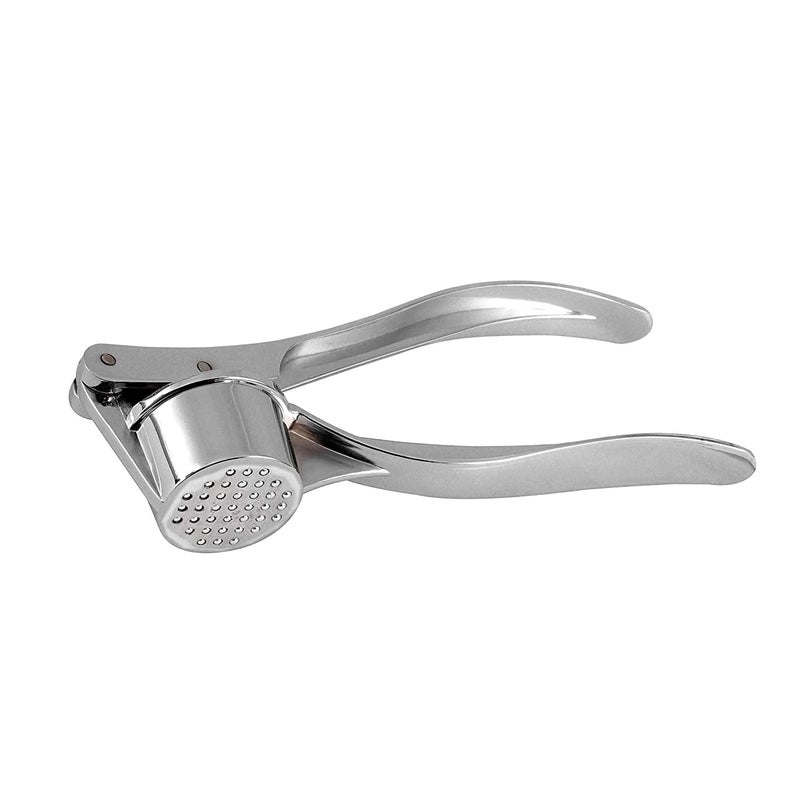 Avenn Avenn Garlic Crusher Presser MultiFunction Manual Portable Garlic Crusher Ginger Mincer Stainless Steel Curved Grinding Slicer Squeeze Garlic Press Cutter Chopper for Kitchen - Image 2