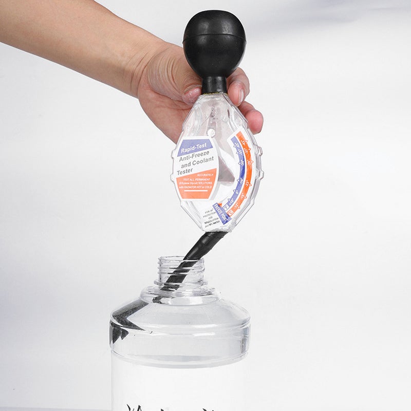 Handheld Portable Densitometer: 2-Scale Calibration Fast Easy to Read Portable Dial Density Meter for Automotive Winter Maintenance Daily Tool Storage - Image 3