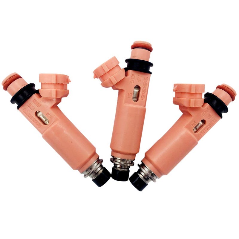 Amrxuts 6pcs/lot 23250-20030 Fuel Injectors for Toyota 2005-2007 Highlander Solara 3.3L 2004-2006 Sienna 3.3L 2002-2003 Camry 3.0L for Lexus 2002-2005 ES330 3.0L 3.3L 23250-0A020 - Image 2