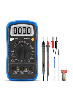 HoldPeak HP-838L Manual Range Ac Dc Amp Multimeter Black/Blue  - Image 1