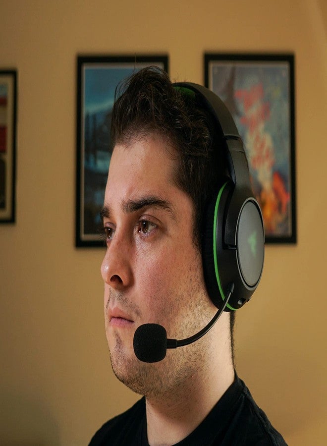 weishan Microphone Replacement for Razer Kaira Pro Wireless Gaming Headset, Omnidirectional Detachable Mic Boom Works on Xbox One, Xbox Series X & S, PS5, PS4, PC, Mac - Image 3