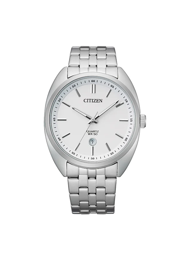 CITIZEN Men's Analog Tonneau Shape Stainless Steel Wrist Watch BI5090-50A - 42 Mm