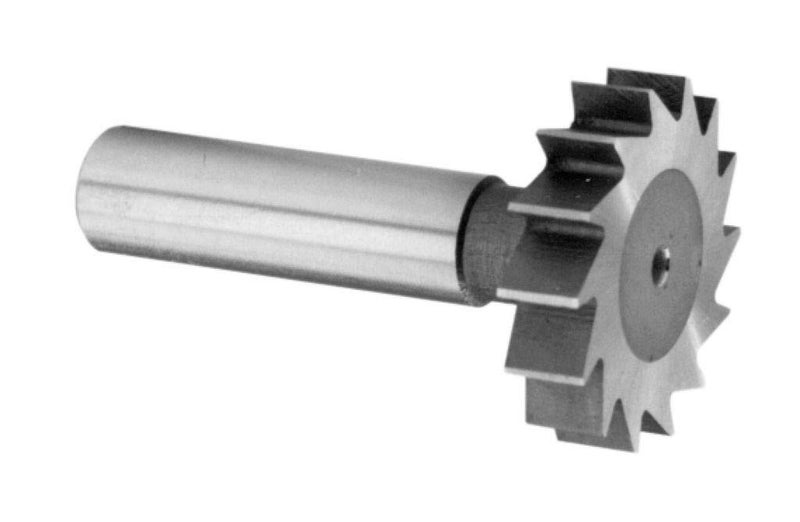 1" Diameter 1/4" Wide HSS Keyseat Cutter Straight Tooth, American Standard # 808, High Speed Steel