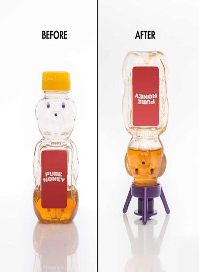 Flip-it! Super Set Universal Bottle Emptying Kit - Maximize Every Drop with Flip-It! 6 XL Base Caps, 6 Adapters, and 2 Flip Top Bottle Stands (Bright) - Image 4