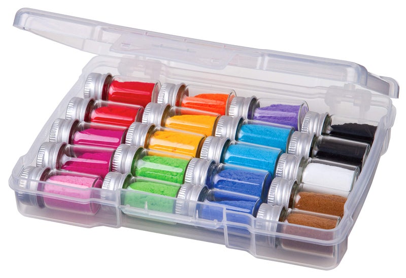 ArtBin 6946AB Photo Craft Organizer 4 x 6 Box 1 Plastic Storage Case Clear