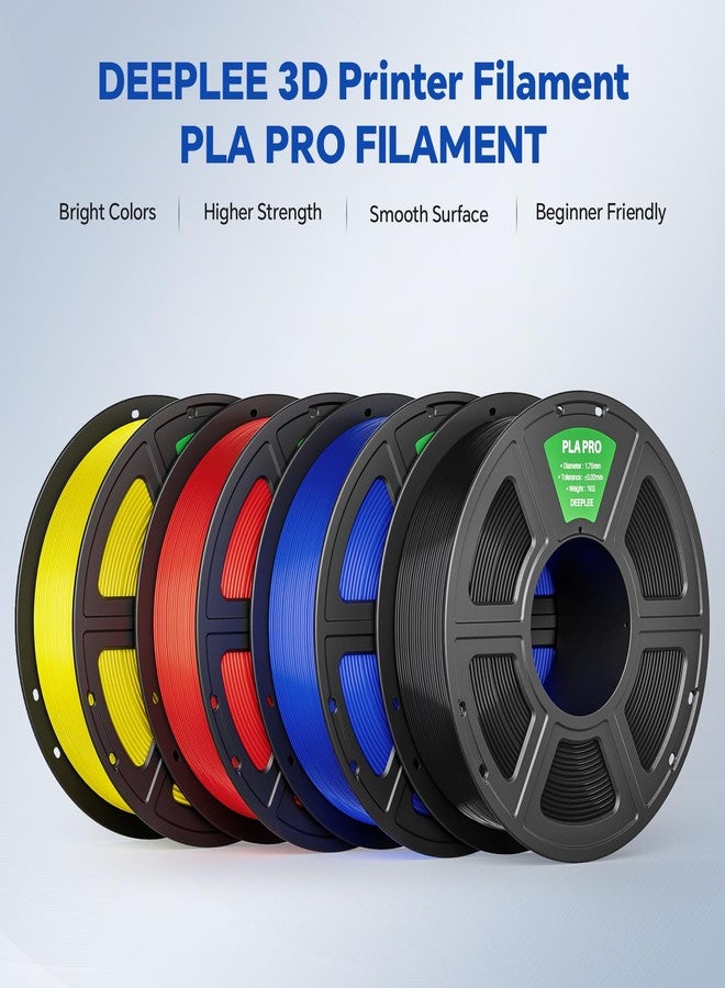 DEEPLEE PLA PRO 1.75 mm 1 kg Black US FBM - Image 2