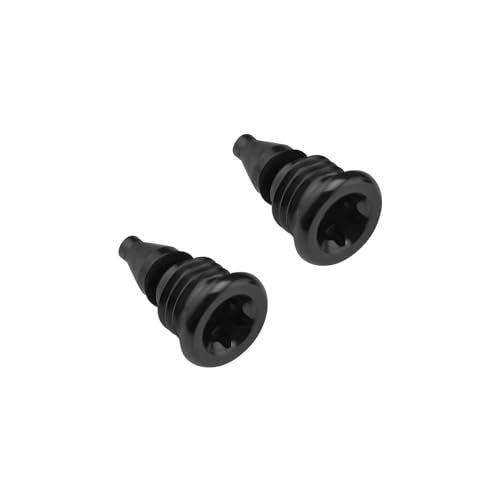 LT Easiyl 2Pcs Bicycle Bleed Screws for Lever Reservoir T25 Compatible with Magura EBT Bike Titanium Alloy Bolts Bicycle Fuel Tank Oil Filling Hole Screw Black - Image 1