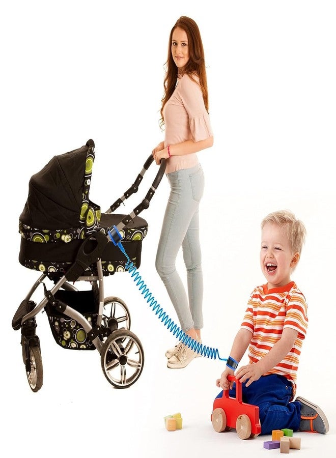 GALV Baby Safety Harness,safetystrap Extra-Long Harness Strap,Extra Long Harness Strap Walking Hand Belt,Safety Harness for Kids,Anti Lost Safety Wrist Bracelet for Baby (Multi) (1.5 Meter) (1 pcs) - Image 5