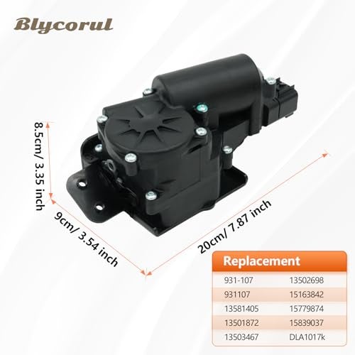 Blycorul Rear Power Liftgate Latch Lock Actuator Motor 6-Pin, Compatible with Chevy Suburban Tahoe Traverse, GMC Acadia Yukon, Cadillac Escalade & More, Replaces OEM 931-107, 13581405 - Image 3