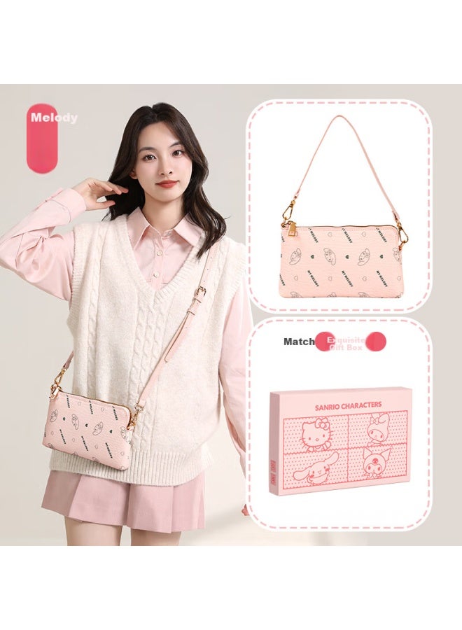 Mesuca X Meiladi Handbag For Women, Shoulder Crossbody Small Bag, Phone Bag, Gift Box Set, Birthday Present For Wome - Image 1